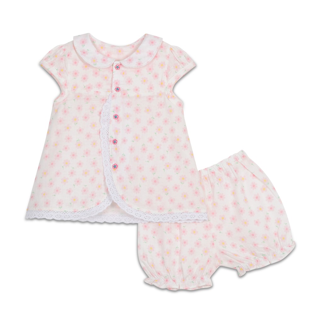 Đồ bộ ngắn bé gái vải nhật 1157- BabyOne