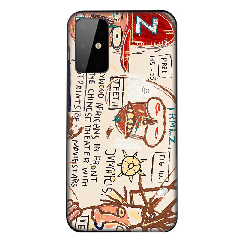 Samsung Galaxy J2 J4 J5 J6 Plus J7 J8 Prime Core Pro J4+ J6+ J730 2018 Casing Soft Case 48SF Jean-Michel Basquiat Graffiti animation mobile phone case