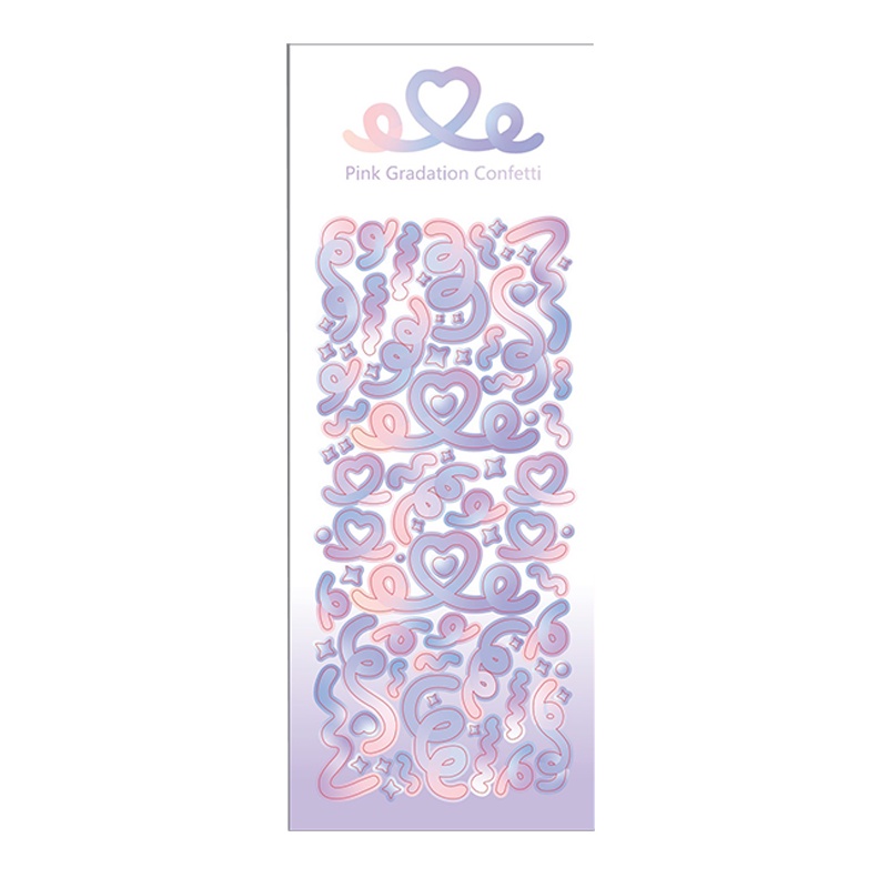 1 Cuộn Dây Ruy Băng Laser Họa Tiết Trái Tim Trang Trí Ảnh Phong Cách Hàn Quốc Ngọt Ngào DIY