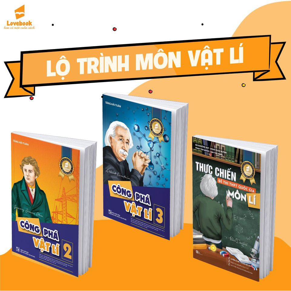 Sách - Combo lộ trình 9+ môn Vật Lí lớp 12