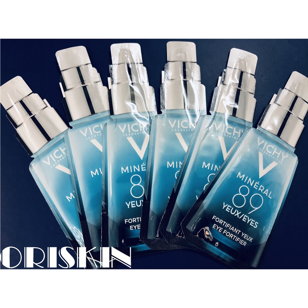 Sample Vichy Chính Hãng- Dưỡng Chất Vichy Eyes 89 Giàu Khoáng Chất Cho Vùng Da Quanh Mắt Dưỡng Ẩm, Giảm Quầng Thâm 1ml | BigBuy360 - bigbuy360.vn