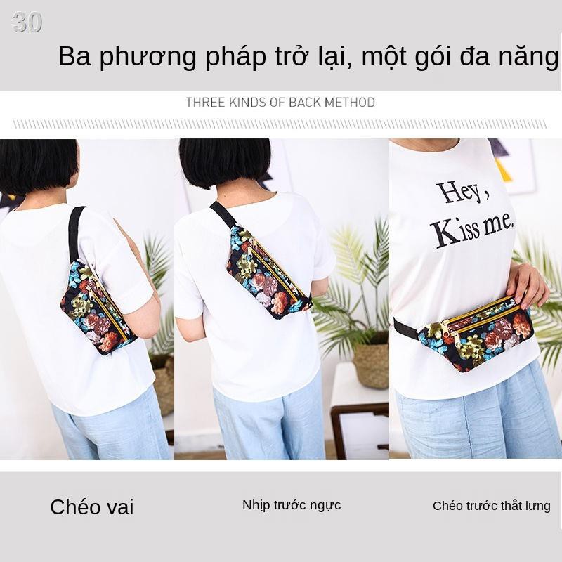 MTúi thể thao, đựng điện thoại di động mới đa chức năng, đeo chéo nữ mini, quần áo chạy bộ nam, động, thời trang hợp