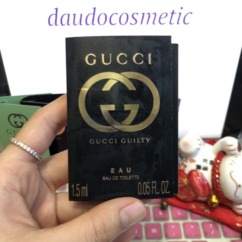 [ vial nam nữ] Nước hoa Gucci Guilty EDT - Guilty Pour Homme EDT - Guilty Love 1.5ml