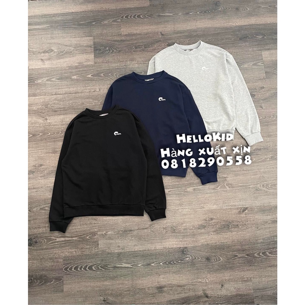 A571 - Áo nỉ da cá nepa chữ sau nam nữ