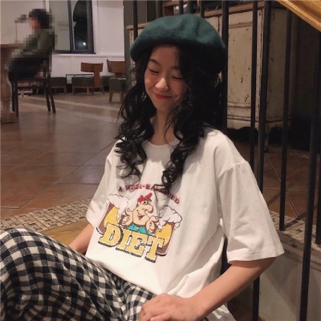 Áo Thun CHỮ DIET Unisex A023 | BigBuy360 - bigbuy360.vn