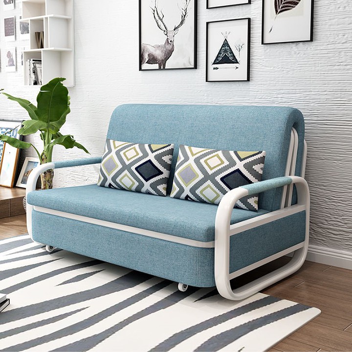 Ghế sofa giường gấp gọn kích thước 1m2 x 2m và 1m5 x 2m (Tặng kèm 2 gối 300K)