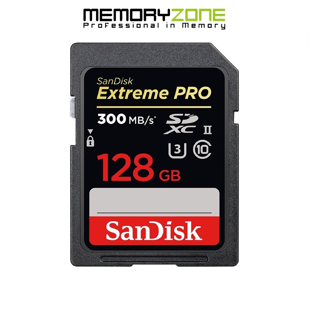 Thẻ nhớ SDXC SanDisk Extreme Pro UHS-II U3 128GB 300MB/s SDSDXPK-128G-GN4IN