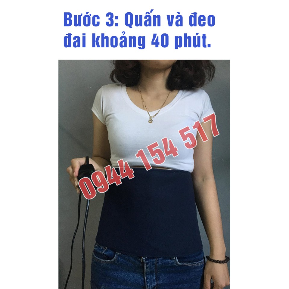 Combo kem tan mỡ và đai quấn nóng Glamida -BỘ ĐÔI HỎA NHIỆT DIỆT MỠ