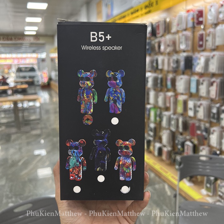 Loa Bluetooth B5 Plus Cao Cấp Thế Hệ Mới, Loa Bluetoot Mini Để Bàn Tích Hợp Công Nghệ Âm Thanh Stereo To Trầm Âm
