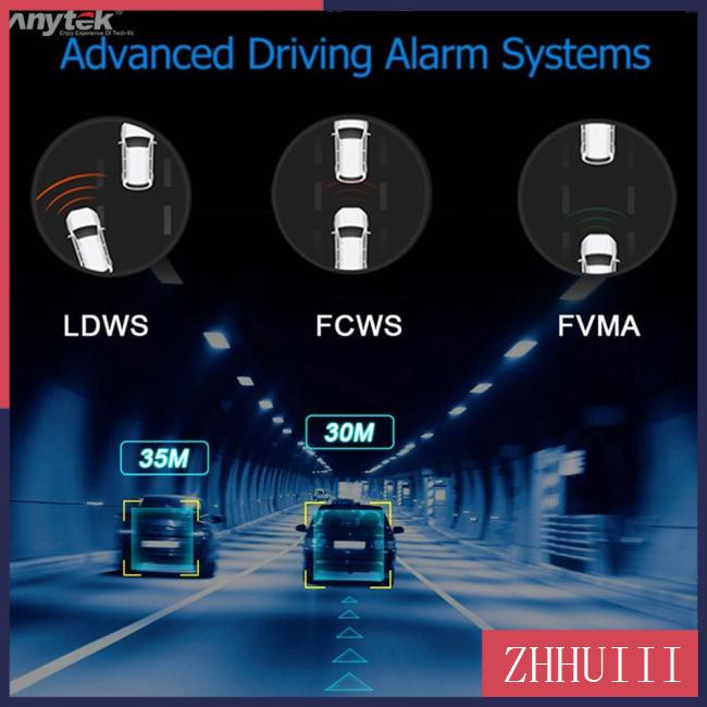 Camera Hành Trình Cho Xe Hơi Anytek X28 DVR Có Kết Nối WiFi Cảm Ứng G FHD 1080P