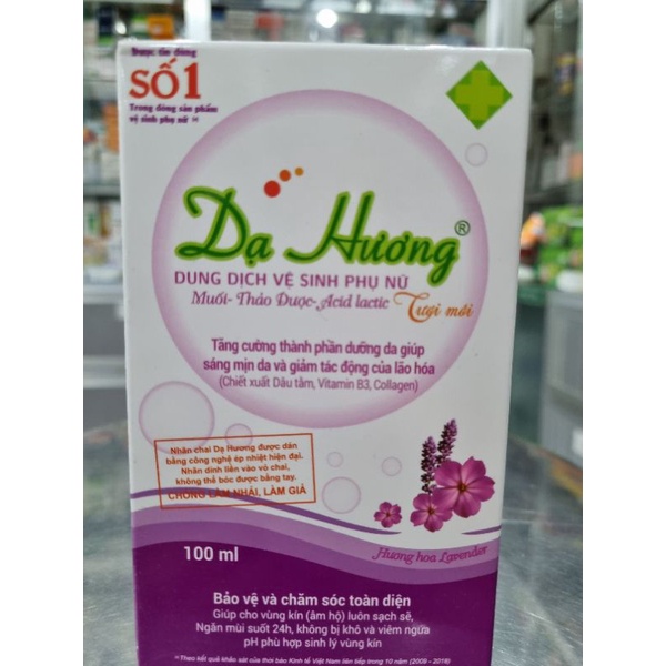 Dung Dịch Vệ Sinh Phụ Nữ Dạ Hương  Có vòi- Không Vòi