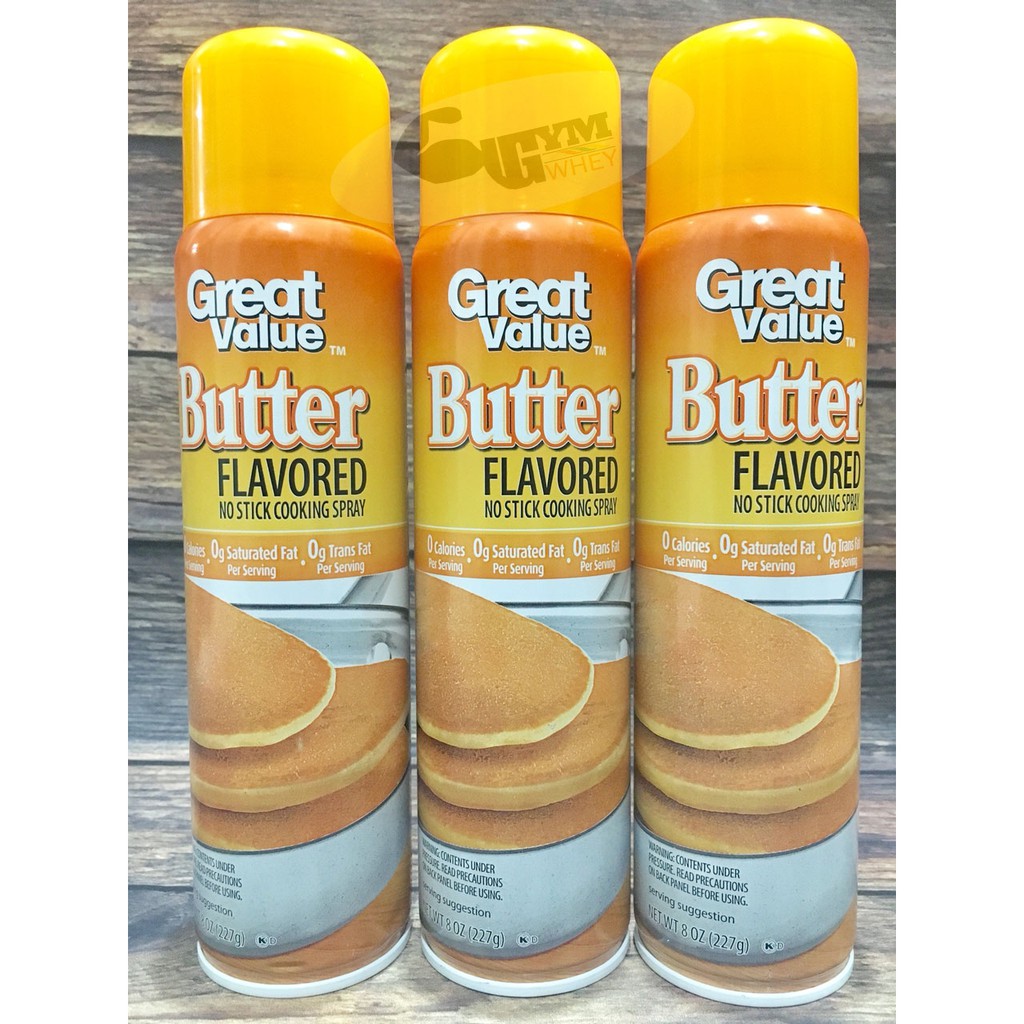 Great Value Dầu Ăn Kiêng vị butter oz (227 gram).