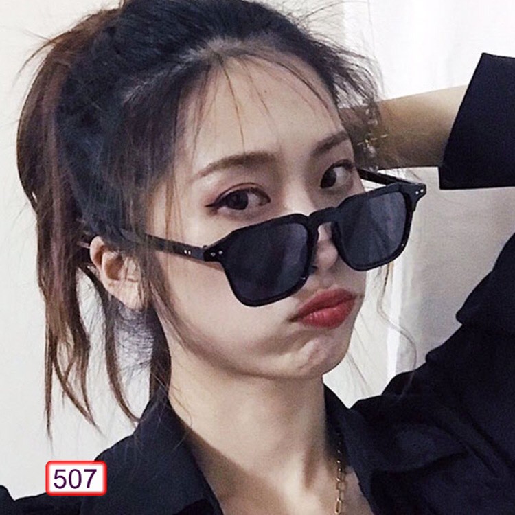 MẮT KÍNH THỜI TRANG 2 CHẤM STYLE KPOP 507 VIỀN TRONG SUỐT NHIỀU MÀU | BigBuy360 - bigbuy360.vn