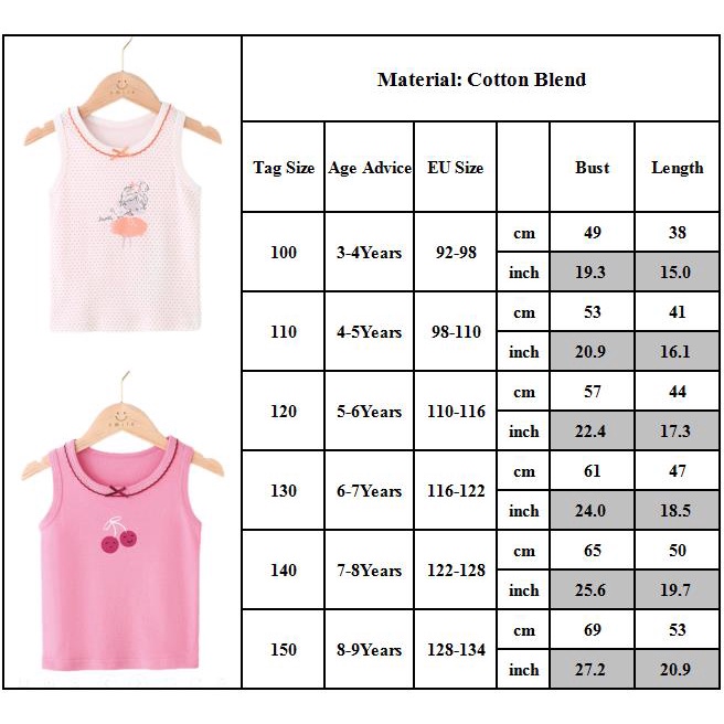 Áo thun cổ tròn in hình hoạt hình dễ thương cho bé gái