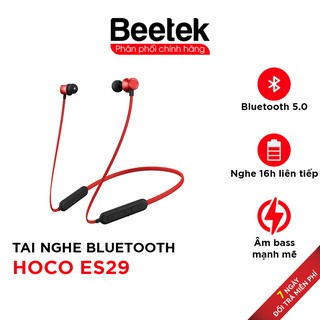 Tai nghe Bluetooth Sport Hoco ES29 GRACEFUL có mic vô cùng tiện lợi