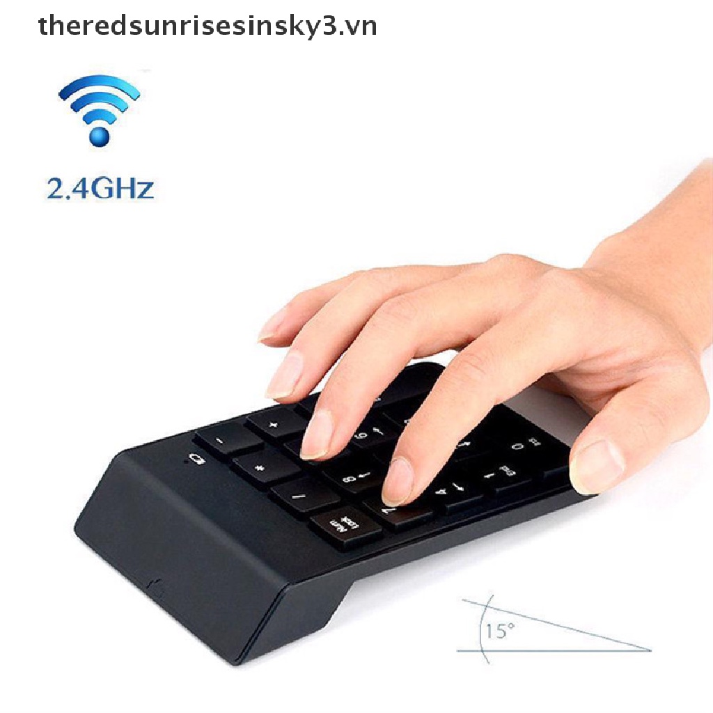 Bàn PhíM mini Không Dây 2.4g 18 PhíM Cho PC