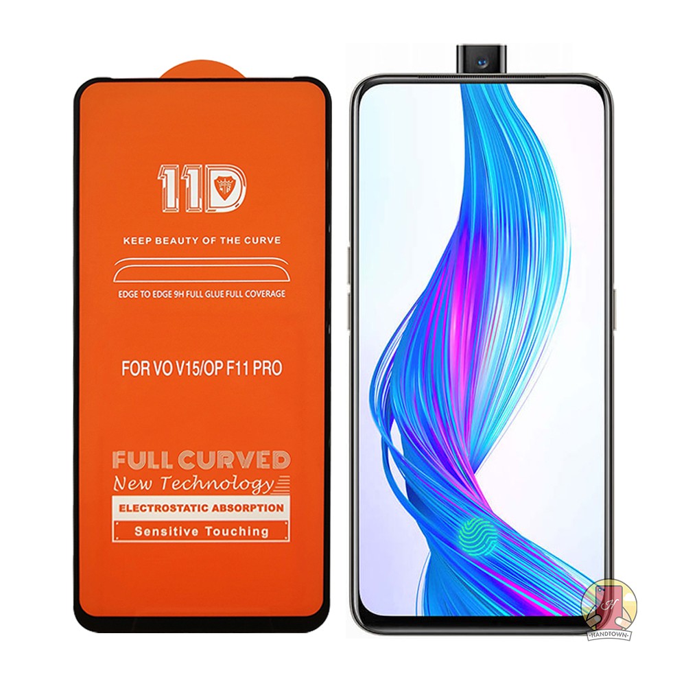Kính Cường Lực 11D Realme X Full Màn Đen MIETUBL