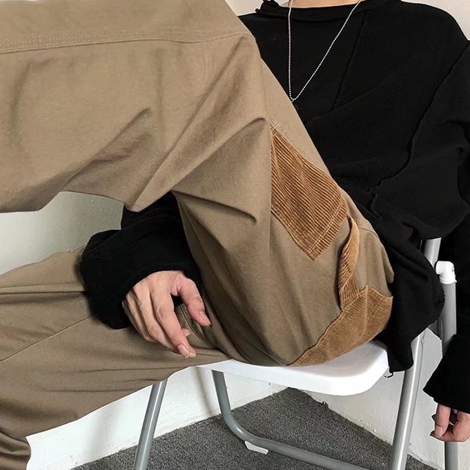 Quần ống rộng Phối Màu Độc Đáo Thời Trang Nhật Hàn Cao Cấp Cho Nam