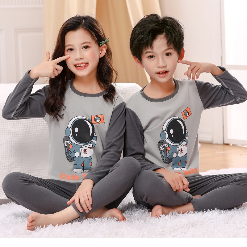 Bộ Đồ Ngủ Pijama Gia Đình Mềm Mại Kích Thước 100-180