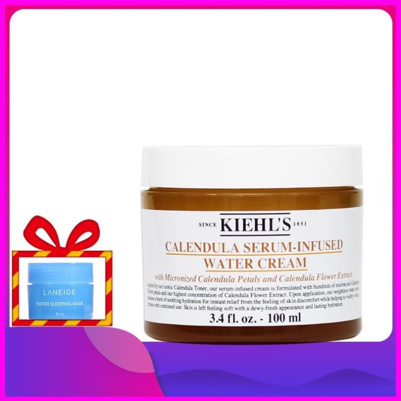 Kem Dưỡng Da Hoa Cúc  Kiehl's Calendula Serum Infused Water Cream.100ml CHÍNH HÃNG