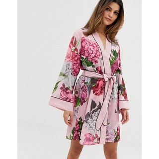 Choàng Phi Lụa Hoa Sang Trọng Ted Baker