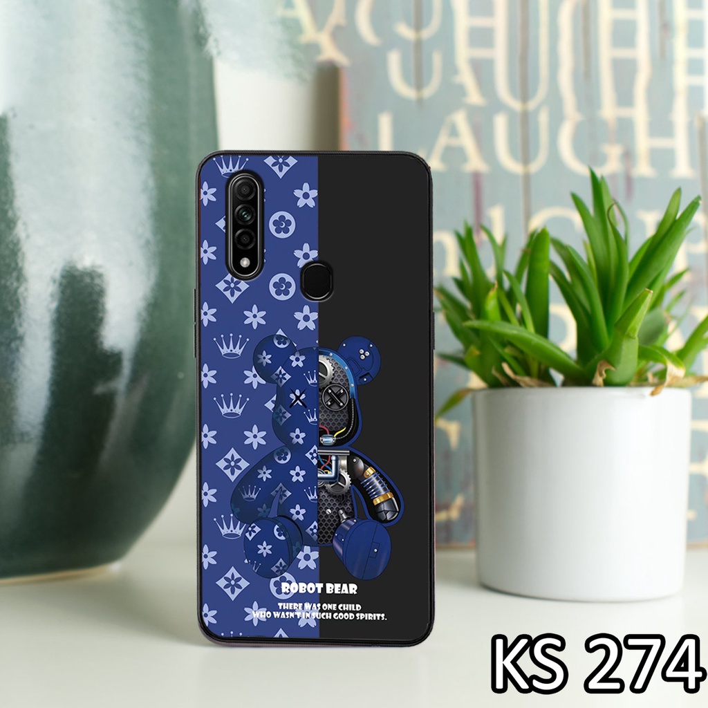 [Sale] Ốp lưng Oppo A8-2020/Oppo A31-2020/Oppo A91-2020 in hình RobotBear