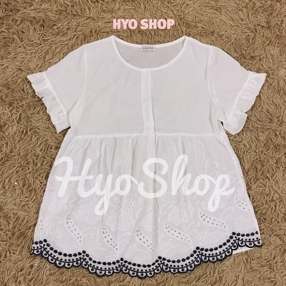 Áo Bầu Xinh Chất Boi Thêu Đẹp - Hyo Shop