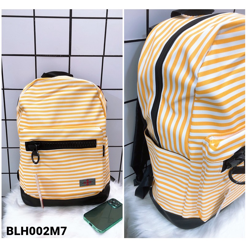 Balo sọc thời trang dây kéo to chính hãng Life Spirit Thái Lan BLH002 | Shopee Việt Nam