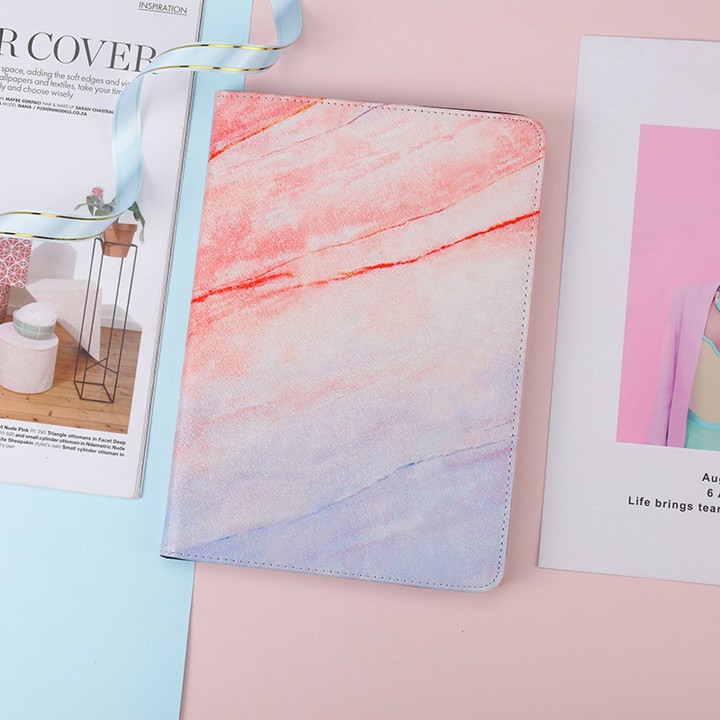 Ốp iPad Kiểu Đá Cẩm Thạch cho iPad mini, iPad Air, iPad Pro gập chân đỡ tiện lợi - Mã TZAT916