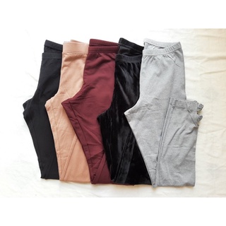 Quần legging dài/lửng nữ trơn