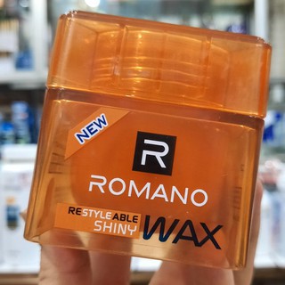 Sáp tạo kiểu tóc Romano Shiny giữ nếp cứng bóng mượt 68g
