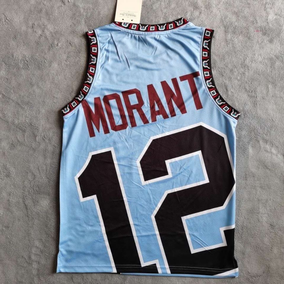 Grizzly No. Áo Ba Lỗ Chơi Bóng Rổ In LOGO 12 Moran Nhiều Màu Sắc Trẻ Trung Năng Động