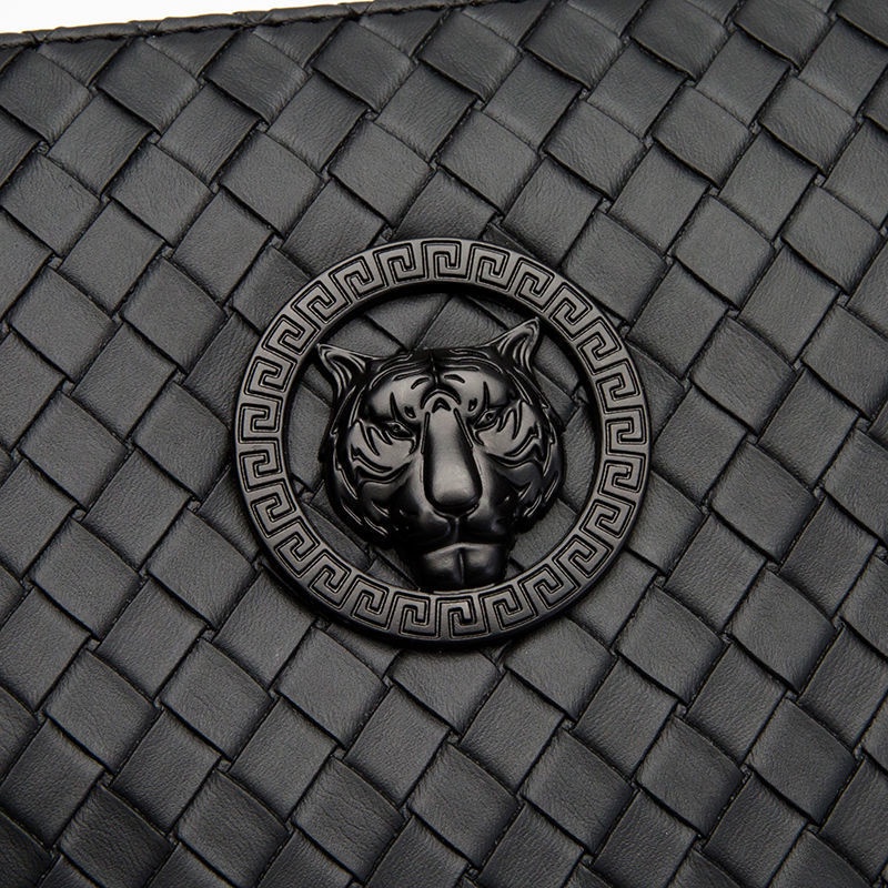 Túi Xách Tay Họa Tiết Dệt Cao Cấp Sang Trọng Thời Trang Cho Nam 2023