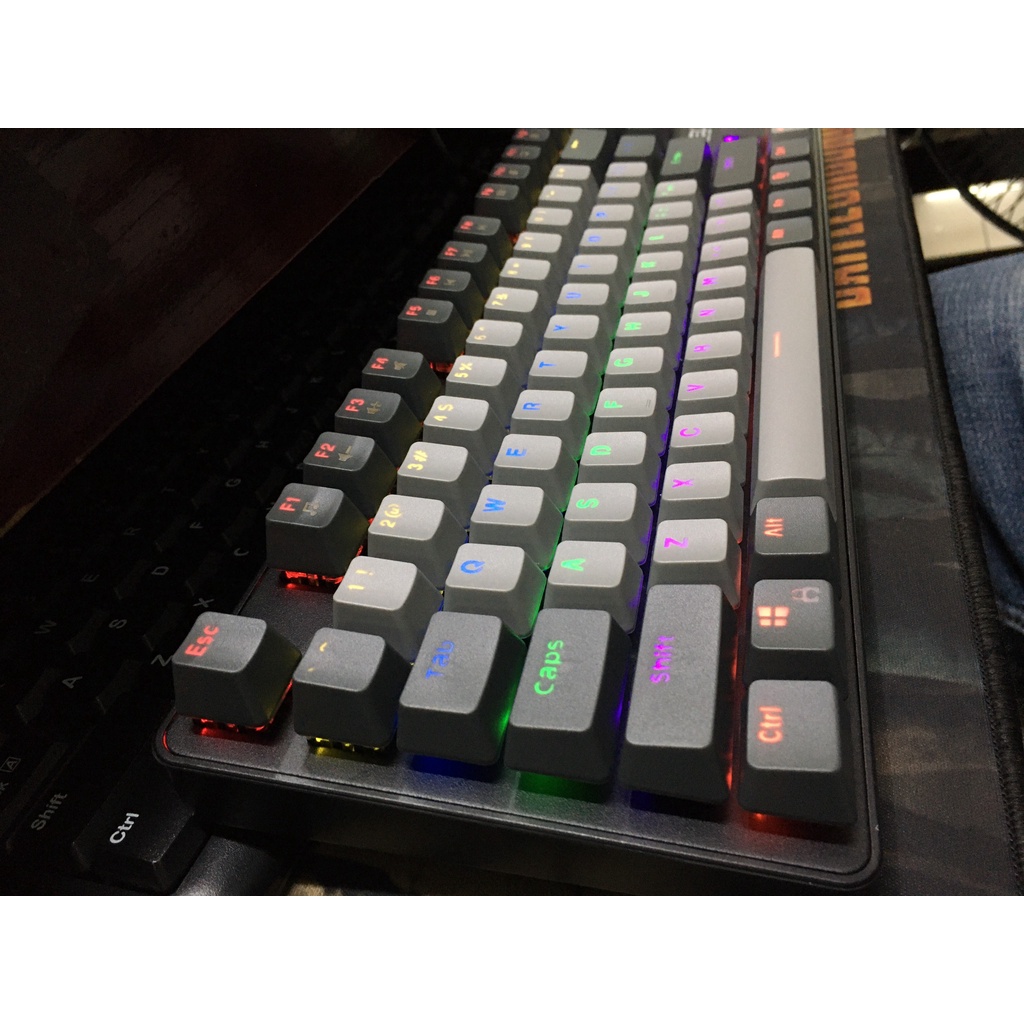 Phím cơ Jedel KL 103 Gaming LED Rainbow (TKL 87 phím) - VSP phân phối