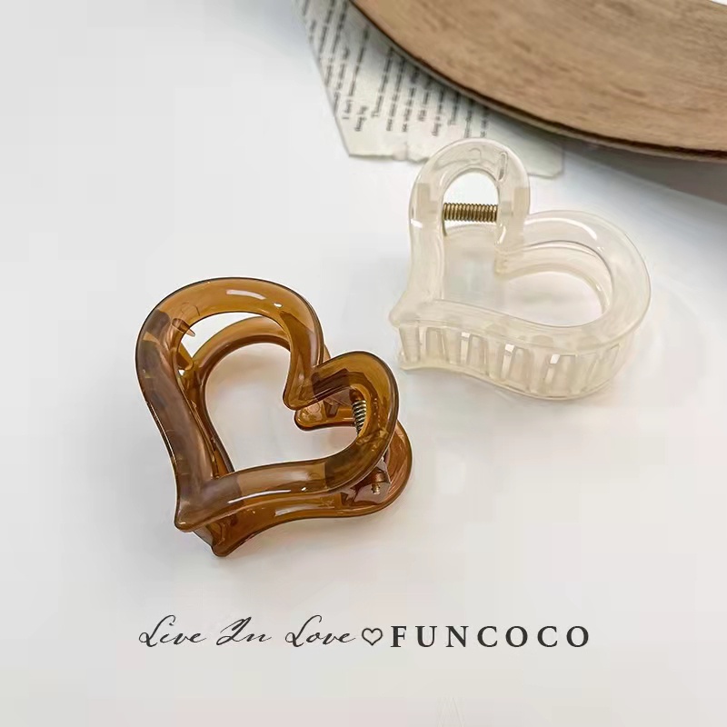 Kẹp tóc hình trái tim phong cách Hàn Quốc dành cho nữ