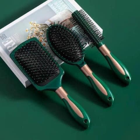 SET 3 LƯỢC GỠ RỐI, CHẢI KHÔ TÓC NHANH, BẢO VỆ TÓC SIÊU TIỆN DỤNG
