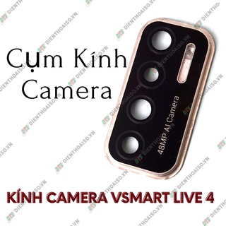 Kính camera thay thế cho vsmart live 4 kèm keo dán