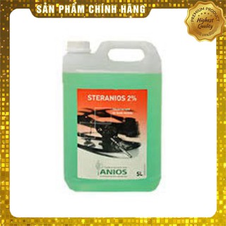 Dung dịch ngâm khử khuẩn steranios 2% can 5l