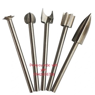 Combo mũi khắc gỗ cốt 3 ly tổng hợp
