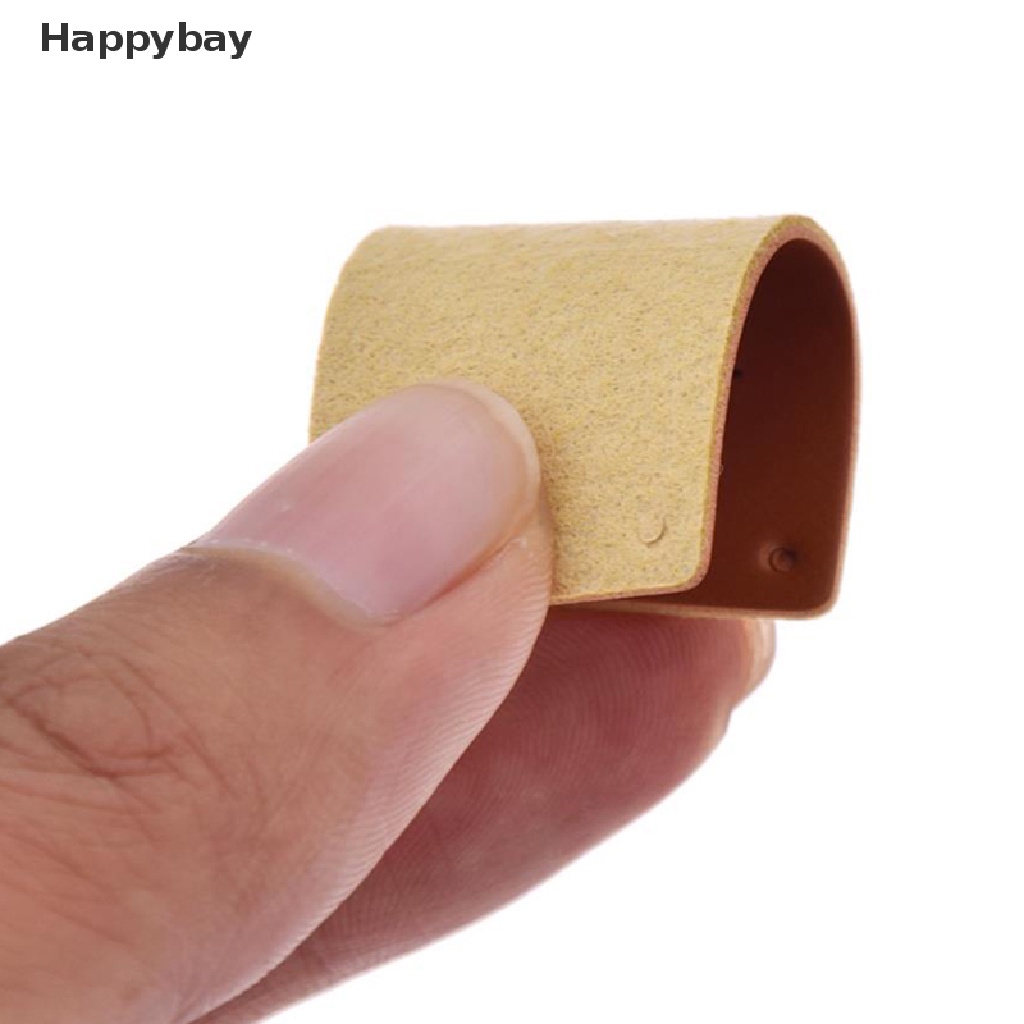 Set 20 Tấm Thẻ Da Tổng Hợp In Chữ Happybay Thủ Công