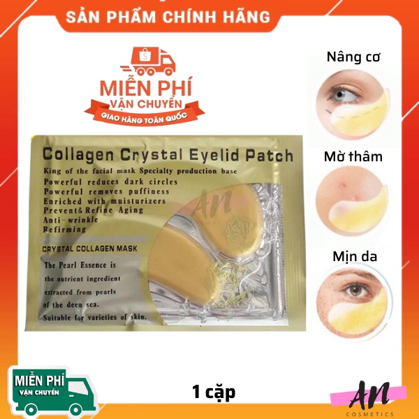 Mặt nạ mắt collagen giảm quầng thâm mờ nếp nhăn Crystal Eye Mask