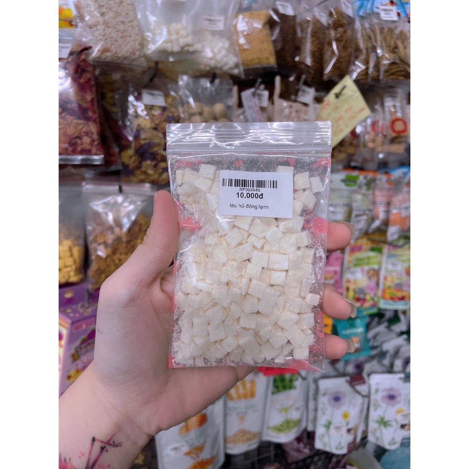 tàu hủ (tofu) sấy khô dành cho hamster / sóc / dumbo / rat / đuôi mập....