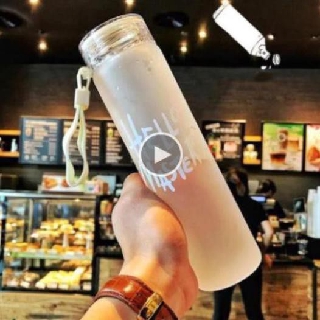 💥 XÃ KHO💥 Bình nước thủy tinh Hello Master 480ml