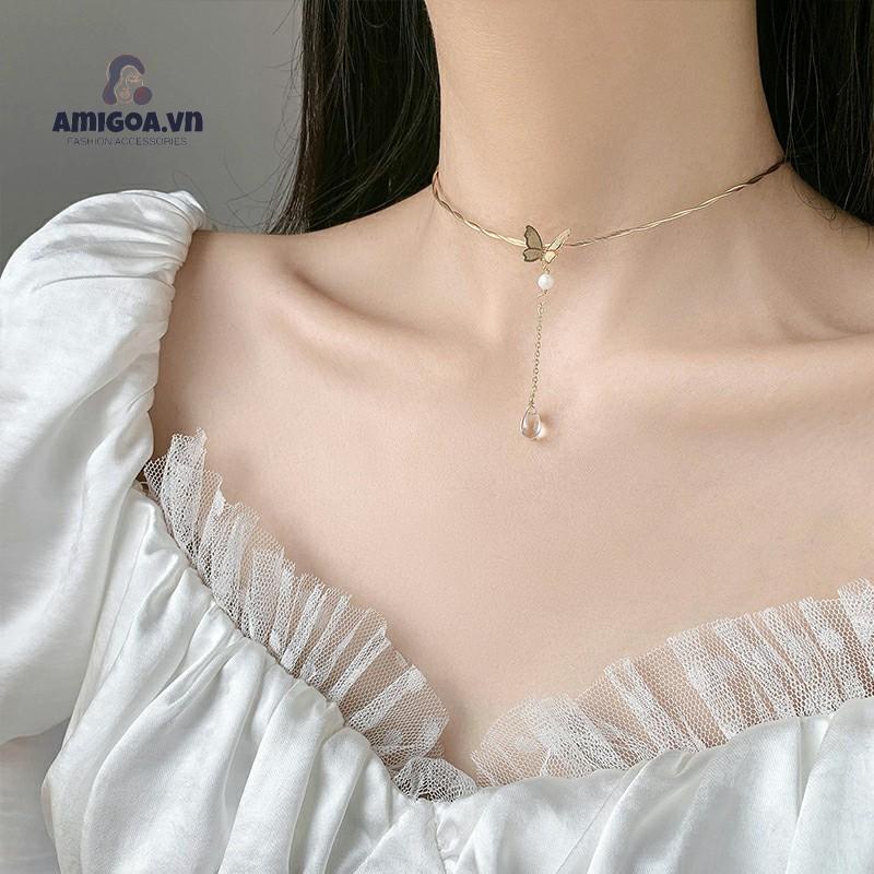 ✨✨Vòng cổ mặt hình bướm phong cách Hàn duyên dáng