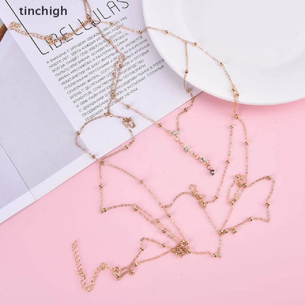 [TICHIG] Bikini Mắt Xích Kim Loại Rỗng Phong Cách Quyến Rũ Cho Nữ