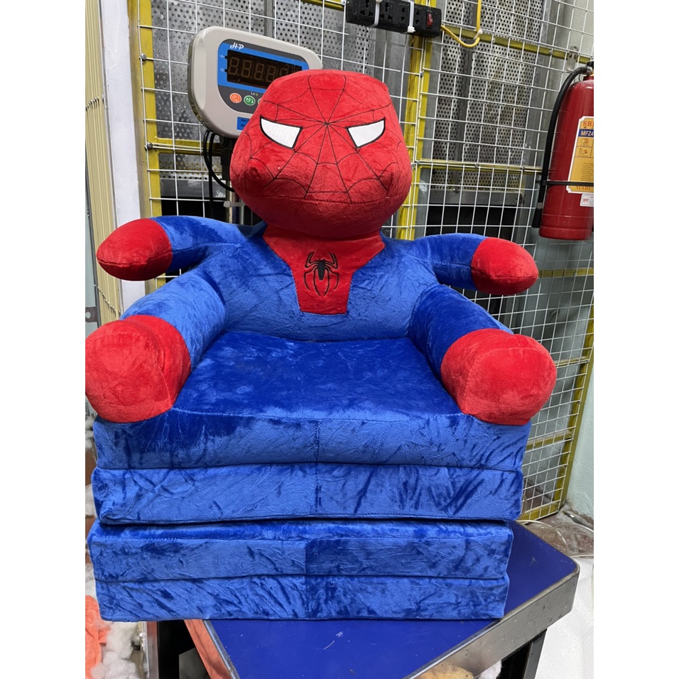 Ghế sofa cho bé 4 Tầng ghế lười bông hình thú - vừa ngồi vừa nằm cho bé vui chơi thỏa thích