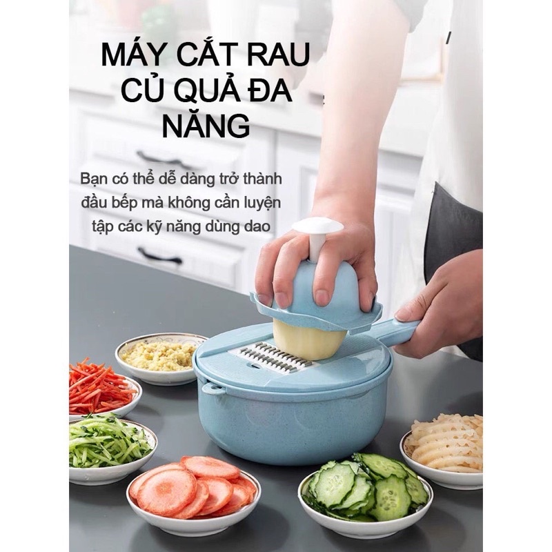 Bộ nạo rau củ quả đa năng 12 chi tiết