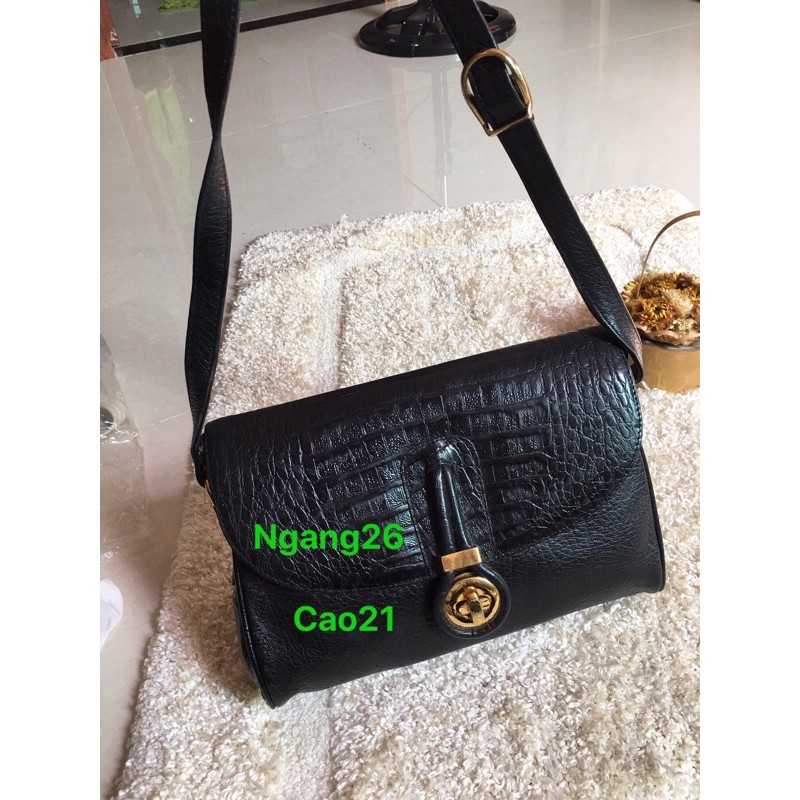 Túi si hiệu y hình da thật