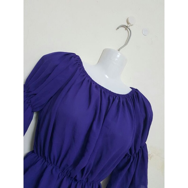 ÁO PEPLUM VIỀN REN