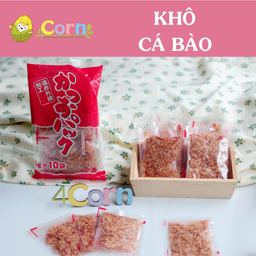 Khô cá bào Daigo Miso - Nấu dashi (Cho bé 5m+) - Trộn cơm, rắc bánh (Cho bé 7m+)